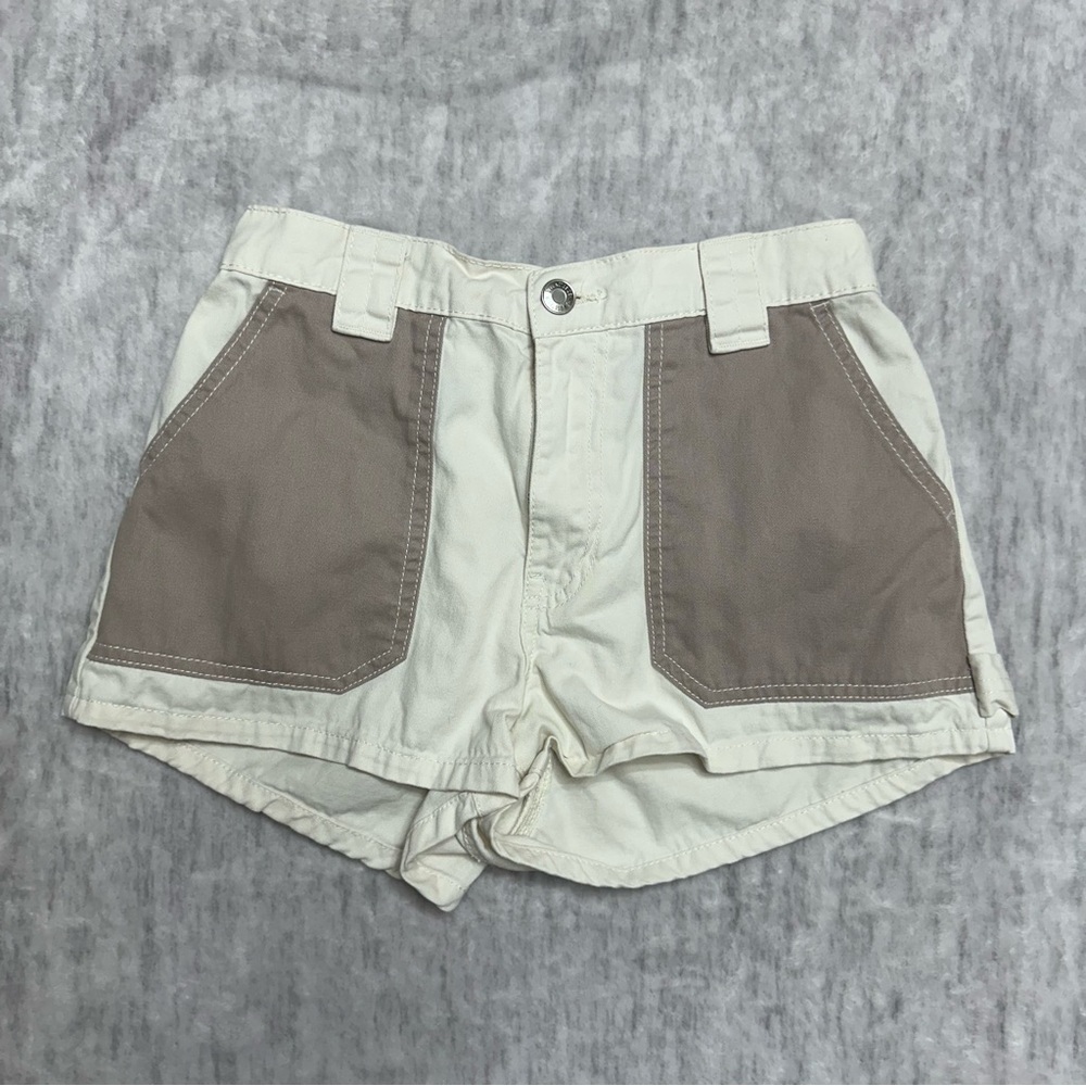 Bluenotes Super High Rise Colour Block Carpenter Shorts